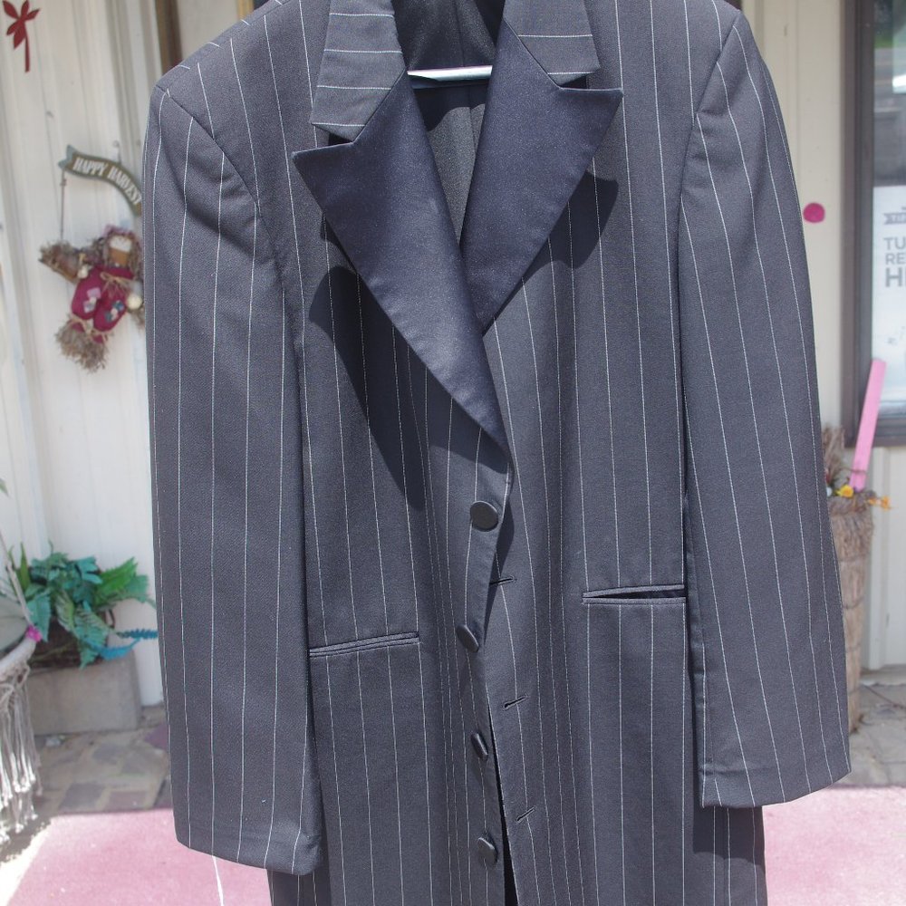 PIN STRIPPED TUX JACKETS